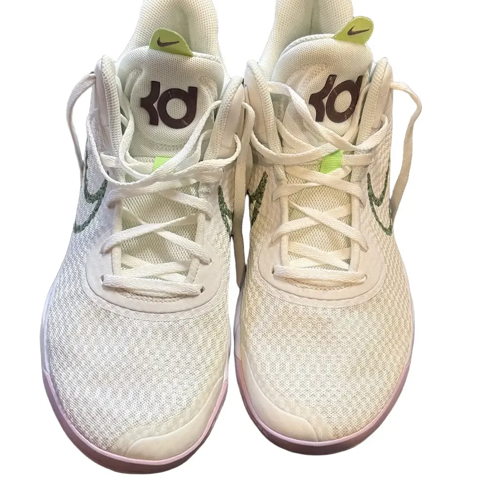 Nike KD TREY 5 IX EP 'WHITE LIME LIGHT PURPLE' | Size Men - 11 / Women - 12.5